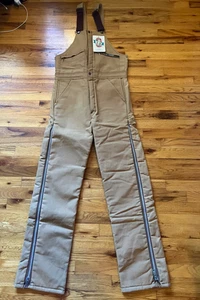 NEW NOS Vintage 90s Key Imperial Insulated Workwear Lined Overalls Men S Long - Picture 1 of 5