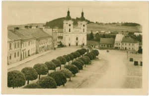 Ansichtskarte Bystrice nad Pernstejnem/Bistritz ob Pernstein/Wistritz - Kirche  - Picture 1 of 2
