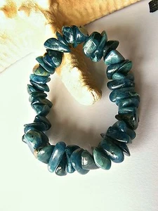 PZ GIOIELLO BRACCIALE APATITE NUOVO SPLITTER - Foto 1 di 1