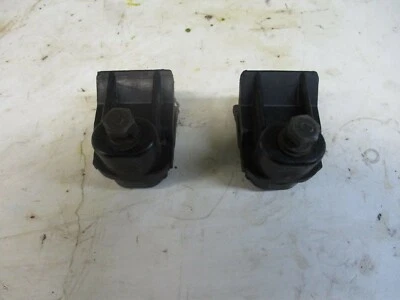 Vintage Snowmobile Race 1973-74 Yamaha GP 292 Pair of Plastic Hood Stops - Image 1 of 3