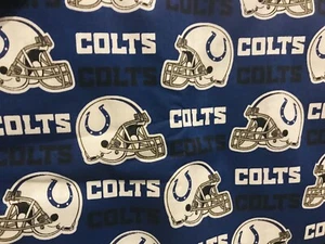 Indianapolis COLTS Football NFL BIG BTHY 18”x 58” Blue White Big Helmet - Picture 1 of 1