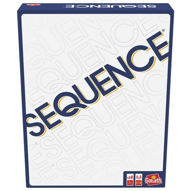 Goliath Sequence Family Fun Strategy Board Game 2 or More Players Five in a row