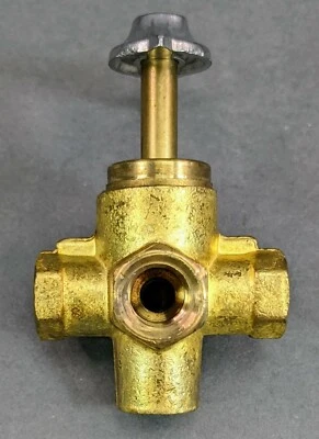 Edelmann ~ 470400 Power Steering Four Way Shut-Off Valve B-370 1/4" - Image 1 of 4