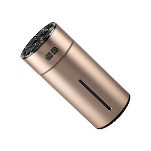 Gold Aluminum Waterless Aroma Diffuser Waterless Essential Aroma Oil Diffuser B - Picture 1 of 10