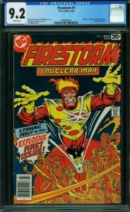 FIRESTORM # 1 Awesome Book! NICE! CGC 9.2 1999678015 - Picture 1 of 1