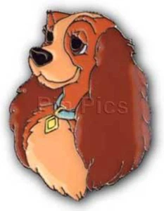 Prendedor Disney 2793 Dama y el Vagabundo Cara de Dama Propin - Imagen 1 de 1