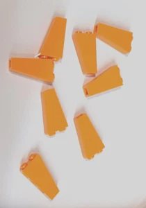 LEGO ORANGE SLOPE INVERTED LOT / SIZE 2x1x3 / QTY 8x / Part #2449 / E#4159199 - Bild 1 von 2