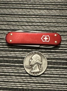 Discontinued Red Victorinox Companion Rostfrei Swiss Army Knife- fish - Picture 1 of 5