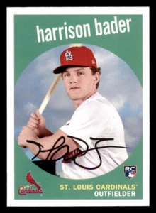 2018 Topps Archives #16 Harrison Bader RC - Picture 1 of 2