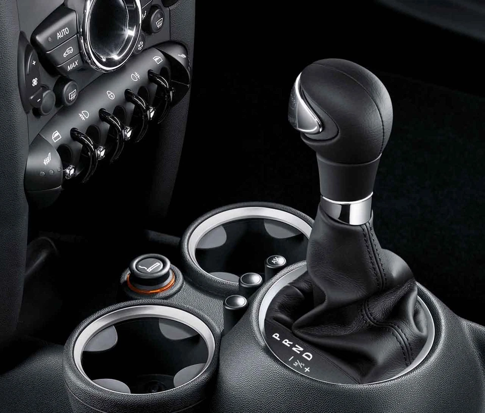 Mini R57 R56 R60 R61 R55 R58 R59 Automático Cuero Perilla de Cambio de Marchas SIN🇺🇸DEBERES Foto 1 de 3