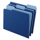 Pendaflex Interior File Folders, Letter, Navy Blue, 100/Box (PFX421013NAV)