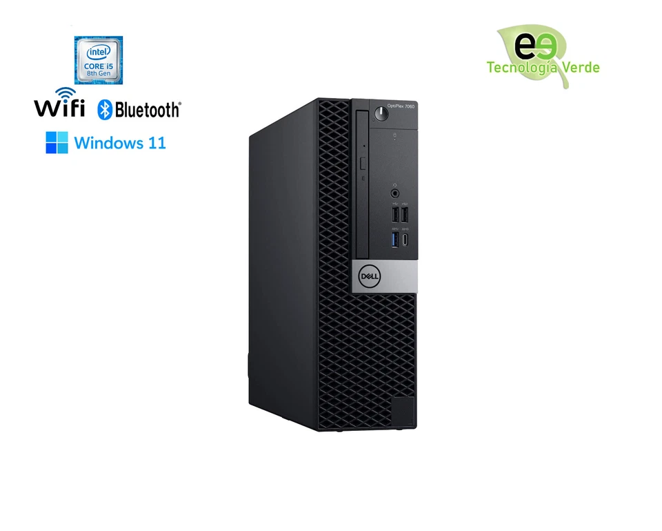 Dell Optiplex 3040 Sff i5-6500 3.2 Ghz 16 Gb 256/512 Gb SSD DVDRW Windows 10 - Imagen 1 de 1