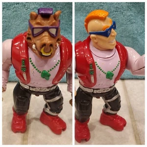 ¡¡VER VIDEO!! TMNT Mutatin Bebop Teenage Mutant Ninja Turt Transform 1992 - Imagen 1 de 5