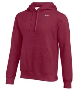 Nike Men's Pullover Hoodie-Large-Cardinal-for women too-Brand NEW - Picture 1 of 6