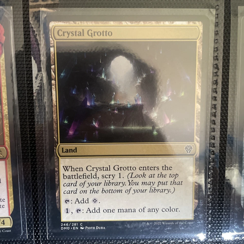 MTG Crystal Grotto [Dominaria United, Near Mint] - Image 1 of 1