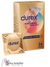 ♥ 14 durex Kondome Natural Feeling 56mm Latexfrei  Condome