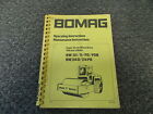 Bomag Bw213 Bw213d Bw213pd Bw213pdb Vibratory Roller Owner Operator Manual