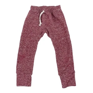 Childhoods Red Gusset Pants Flawed Youth Size 4T Joggers Cotton French Terry - Picture 1 of 5