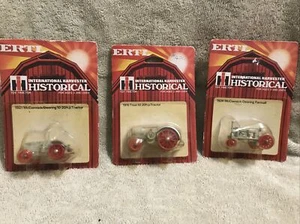Ertl NIP 1915 1921 1924 McCormick-Deering Farmall 10-20 Diecast Tractors 1/64 - Picture 1 of 14