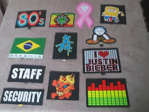 FLASHING T SHIRT SOUND ACTIVATED LED PANELS 5TH LISTING - Picture 1 of 104