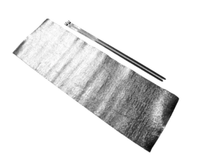 STARTER MOTOR HEAT SHIELD Blanket Kit Stainless Ties Fits Chev Holden LS Series. - Picture 1 of 5