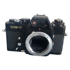 Minolta XE-7 Black 35mm Film SLR Manual Focus Camera Body - UNTESTED