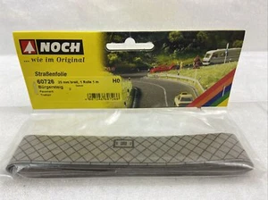 Noch Straßenfolie 60726 Bürgersteig 25 mm Breit Spur H0 OVP Zustand:2 R1-32 - Bild 1 von 1