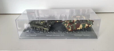 Panzer M26 ''Pershing'' (US) & Panzerjäger ''Jagdtiger'' (GER) von Corgi MS 1:72 - Bild 1 von 4