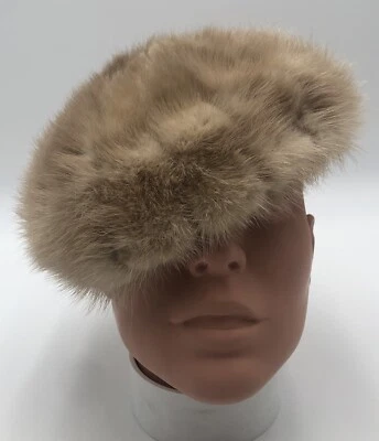 Sombrero Visón Genuino Vintage Stuart Original Mediados de Siglo Foto 1 de 4