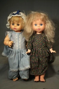 2 Vintage 18" Baby Dolls Horsman Egee - Picture 1 of 5
