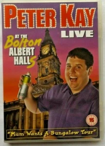 Peter Kay comedy DVD used - Live at the Bolton Albert Halls - Picture 1 of 3