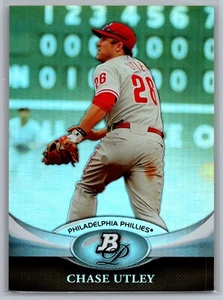 2011 Bowman Platinum #94 Chase Utley Philadelphia Phillies MLB Baseball Card - Picture 1 of 2