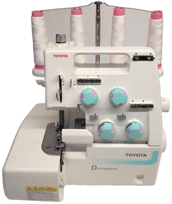 Toyota SL1T Overlocker Classic Differential With Foot Pedal & Power Supply Used — 第 1/4 张图片