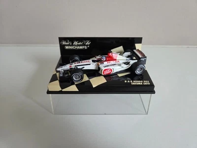 Minichamps 1/43 BAR Honda 005 T. Sato - Lucky Strike - 2003 - 403030199 - Immagine 1 di 4