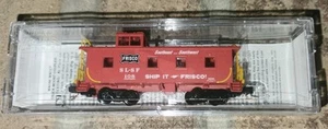 MICRO-TRAINS N Scale FRISCO 36' Riveted Steel Caboose 100 00 420 RD# SLSF 108 - Picture 1 of 3