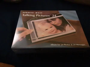 Sharper Image Talking Pictures 24 Photo Album - Picture 1 of 3