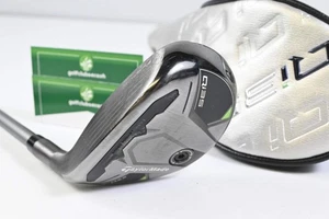 Left Hand Taylormade Qi35 Max #3 Hybrid / 20 Degree / Regular Flex Fujikura - Picture 1 of 9