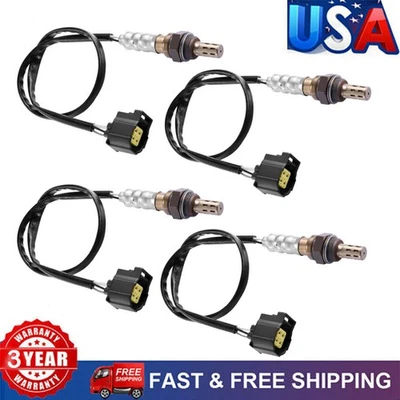 4PCS O2 Oxygen Sensor Up+Down For Jeep Jeep Liberty 3.7L V6 2002 2003 2004 -2012 - Imagem 1 de 4