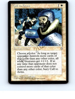 Call to Arms # Rare Ice Age MTG NP Near Mint or Better - Image 1 of 2