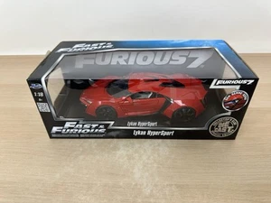 Jada 1:18 Fast & Furious Lykan HyperSport - NEW Sealed Special Edition 2015 NIB - Picture 1 of 11