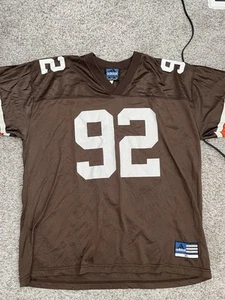 Jim Brown Cleveland Browns Adidas Throwback Football Jersey Mens sz XL - Picture 1 of 16