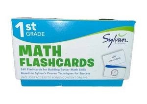 1st Grade Math Flashcards: 240 Flashcards for Building Better Math Skills - Picture 1 of 3