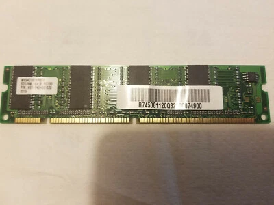 WP54C1616VBT7 128MB SDRAM 168pin PC-133 01-745-081120 - Image 1 of 3