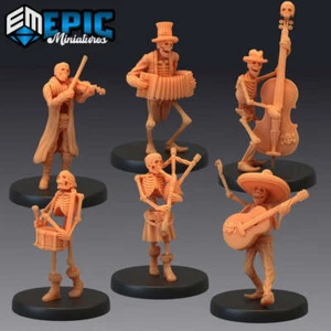 Skeleton Band - Epic Miniatures Wargaming D&D DnD - Bild 1 von 7