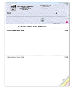 Hochsicherheits-Business-Checks mit Hologramm von Deluxe-Nebs / SDLT103 oder SDLT104 - Bild 1 von 4