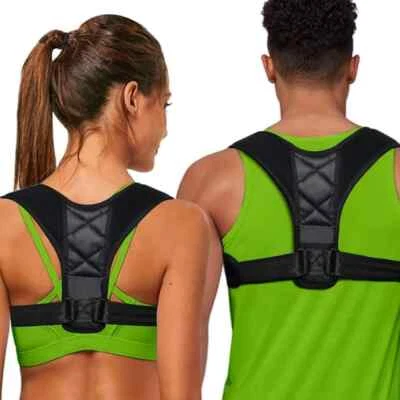 Rückenhalter Geradehalter Sport Rückenbandage Haltungskorrektur Stabilisator - Bild 1 von 4