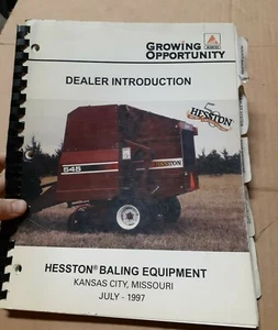 AGCO Hesston Baling Equipment 1997 Dealer Information  - Picture 1 of 5