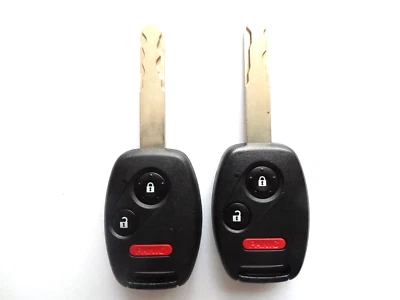 x2 Honda Civic 2006-2011 & Honda Odyssey 2011-2017 Key and Keyless Entry Remote - Imagem 1 de 4
