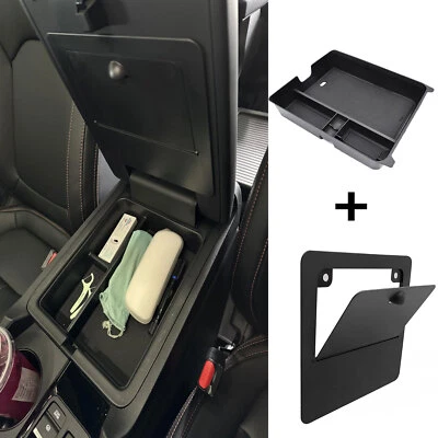 Bandeja organizadora reposabrazos central caja de almacenamiento oculta para Honda Ridgeline 2024 2025 Foto 1 de 4