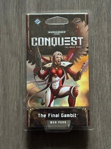 Warhammer 40,000 Conquest The Final Gambit War Pack LCG TCG 40K Expansion Deck - Picture 1 of 2